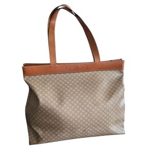 Celine Tan and Brown Women's Tote Bag